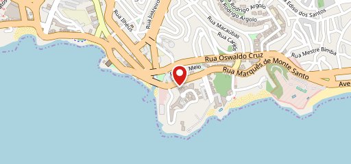 Restaurante Casa de Tereza no mapa