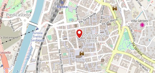 Casa del Cioccolato Trento sulla mappa