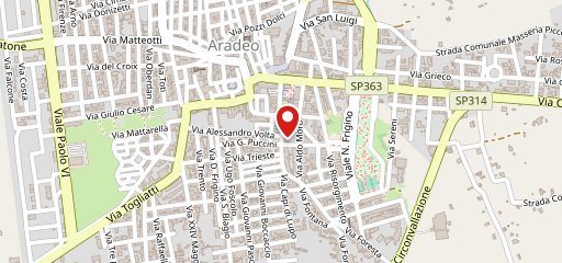 Casa del Pasticciotto sulla mappa