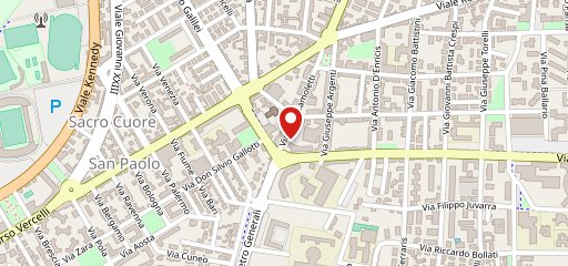 Ristorante pizzeria casa della pizza 2 sulla mappa