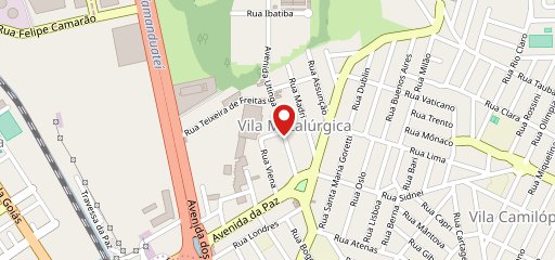 Casa do Norte Cervantes no mapa