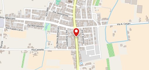 Casa Pizza sulla mappa