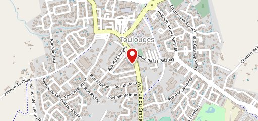 Casa Pizza sur la carte