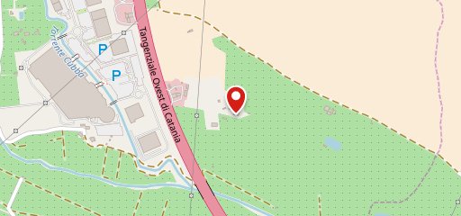 Casale del sole sulla mappa