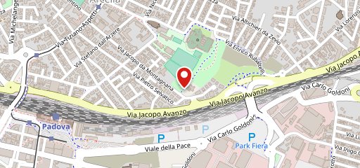 Casetta Zebrina sulla mappa