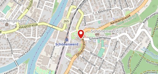 Casino Saal Schönenwerd sulla mappa