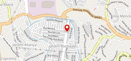 Padaria Castelinho no mapa