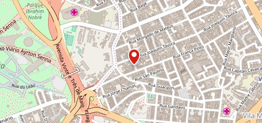 Castro Burger no mapa