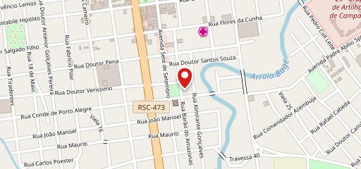 Cathedral Pub no mapa