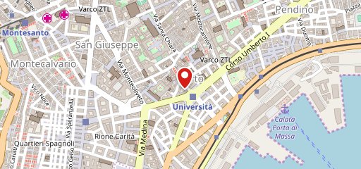 Colamarino sulla mappa