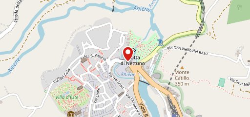 Il Cavallino Rosso sulla mappa