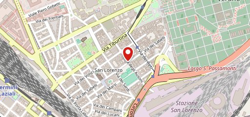 Bar Celestino 1904 Ristorante & Cocktail San Lorenzo sulla mappa