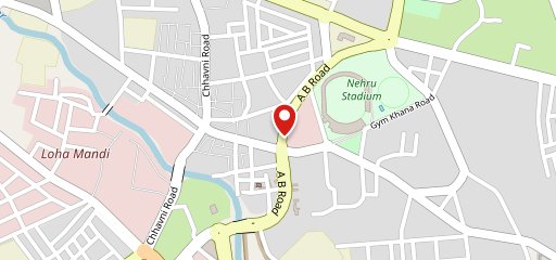 Central Coffee house on map