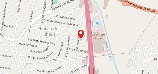 Central Do Açai Estância Velha no mapa