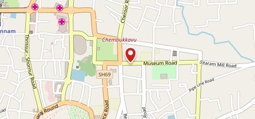 Central Hotel Thrissur on map