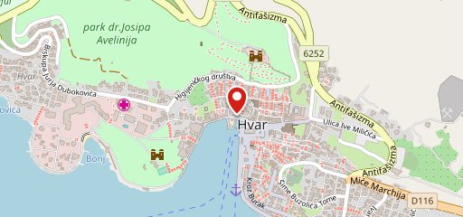 Central Park Club, Hvar sulla mappa