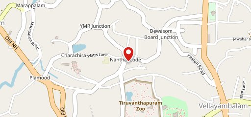 Central sweets and Chats on map