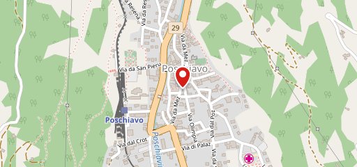 Hotel Centrale Poschiavo, Typically Swiss sulla mappa