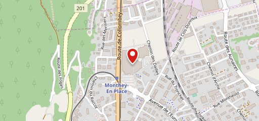 Centre Manor Monthey sulla mappa