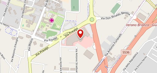 Centro Commerciale Gran Giussano sulla mappa