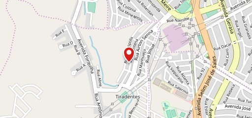 Doce encanto no mapa