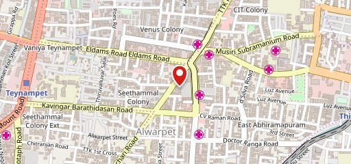 Chai Kings - Alwarpet on map
