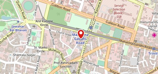 India Chai Brigade Road on map