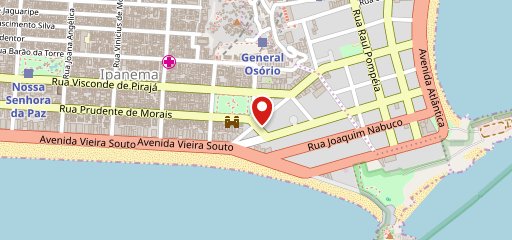 Chalé Ipanema no mapa