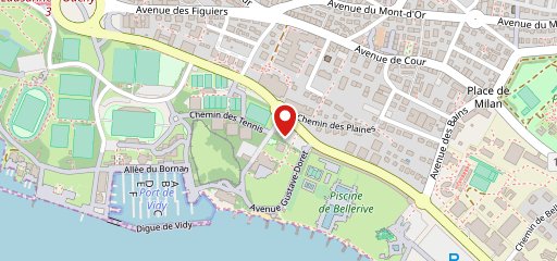 Chalet des Bains sulla mappa