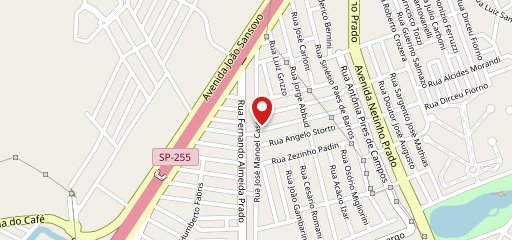 Chamas de Minas no mapa