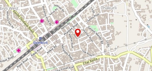 Chandralekha snacks and dining on map