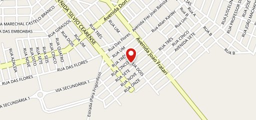 Chão Goiano lanches no mapa