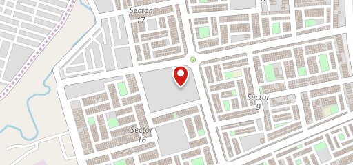 Chaps in fast food on map