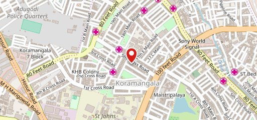 Chaska Bun Koramangala on map