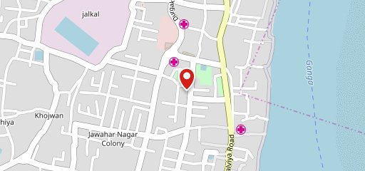 Chat galli, Paratha Galli on map