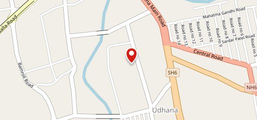 Chatpata - Udhna on map