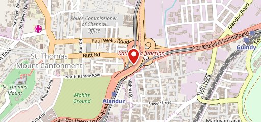 Cheesy Juicy Burgers on map