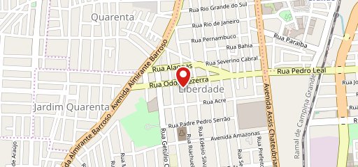 Guga's Burguer & Pizza no mapa