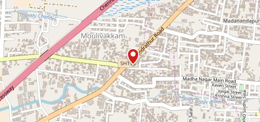 Chennai Durbar Biriyani Center Porur Fast Foods on map