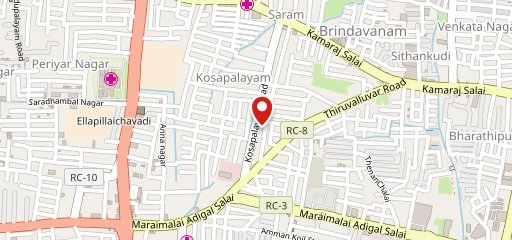 Chennai Qurbhani Briyani Hotel Pondicherry on map