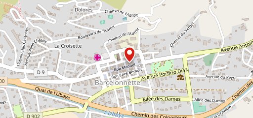 Le Cheval Blanc sur la carte