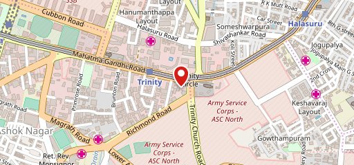 Chianti, MG Road on map