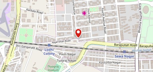 Chidambaram's New Madras Hotel on map