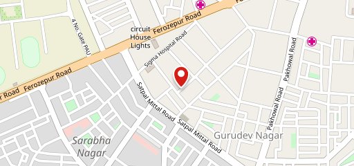 Chinese Momos corner on map