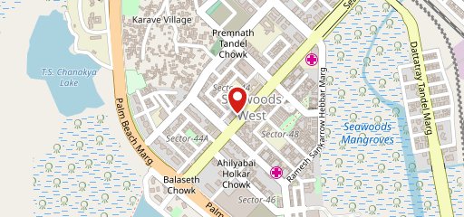 Chinese Treat Seawood on map