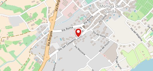 Chiosco al Castello Moniga sulla mappa