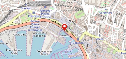 Mentelocale Bar Bistrot Galata sulla mappa