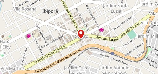 Chiquinho Sorvetes no mapa