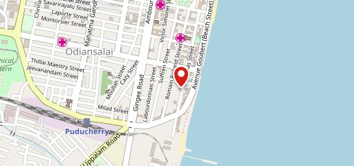 Chitra's Caf'e on map