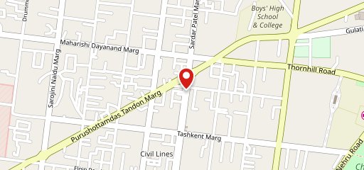 Chole Bhature Shop on map